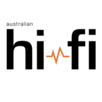 Logo Australian Hi-Fi sur fond transparent