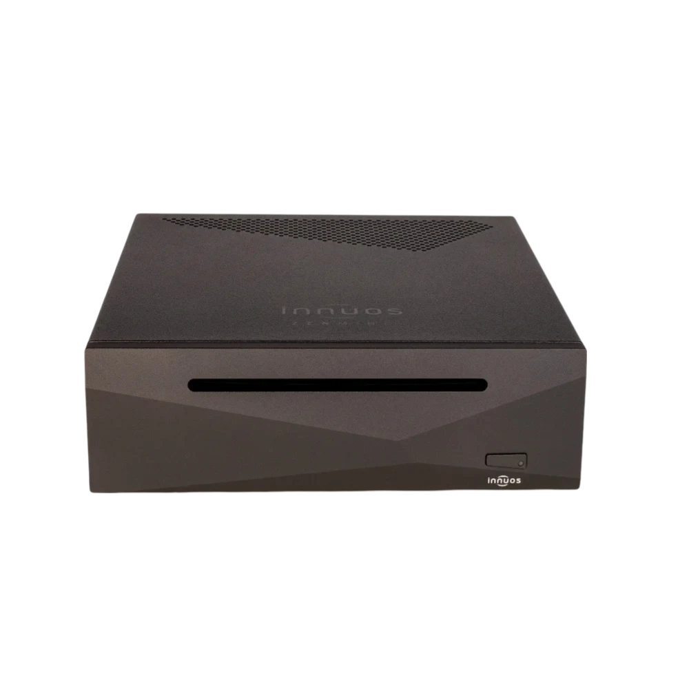 Streamer/DAC/reaper de CD Innuos ZENmini S Mk3 vu de face