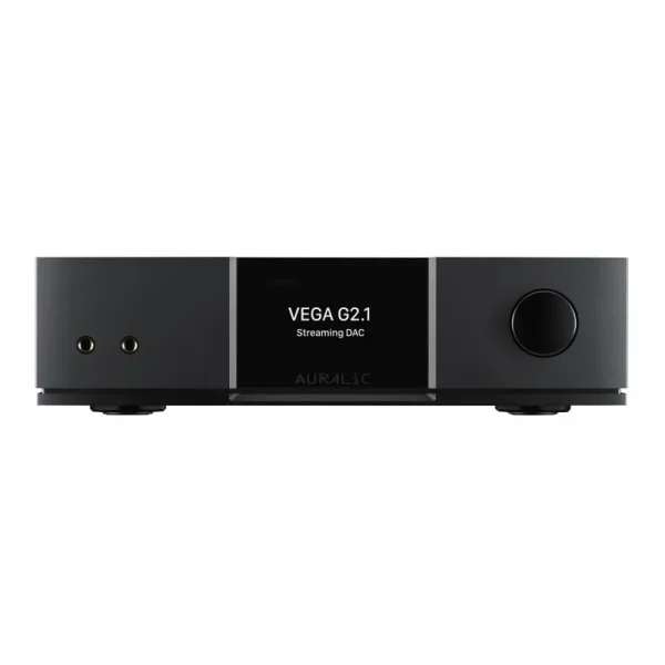 Convertisseur Auralic Vega G2.1 noir vu de face