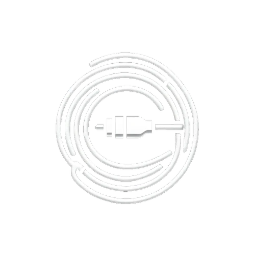 Pictogramme simplifié représentant la catégorie des câbles analogiques qui servent de liaison entre les appareils, ils portent le nom de câble de modulation ou interconnect en anlgais